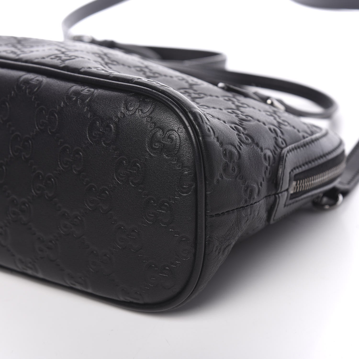 Gucci Guccissima Mini Dome Bag Black 8 of 10