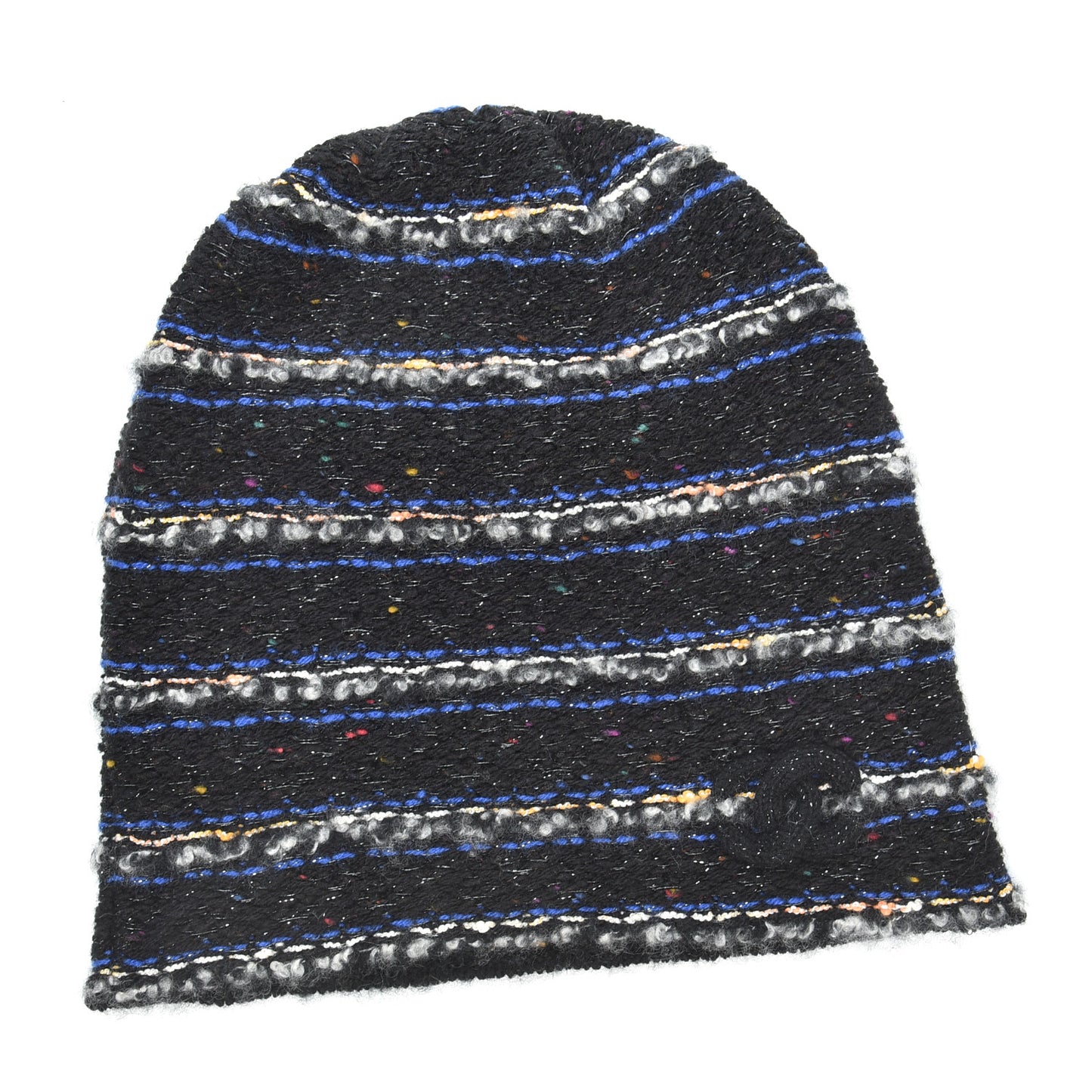Wool Beanie Hat Black