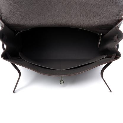 Hermes Togo Kelly Retourne 35 Etain 6 of 12