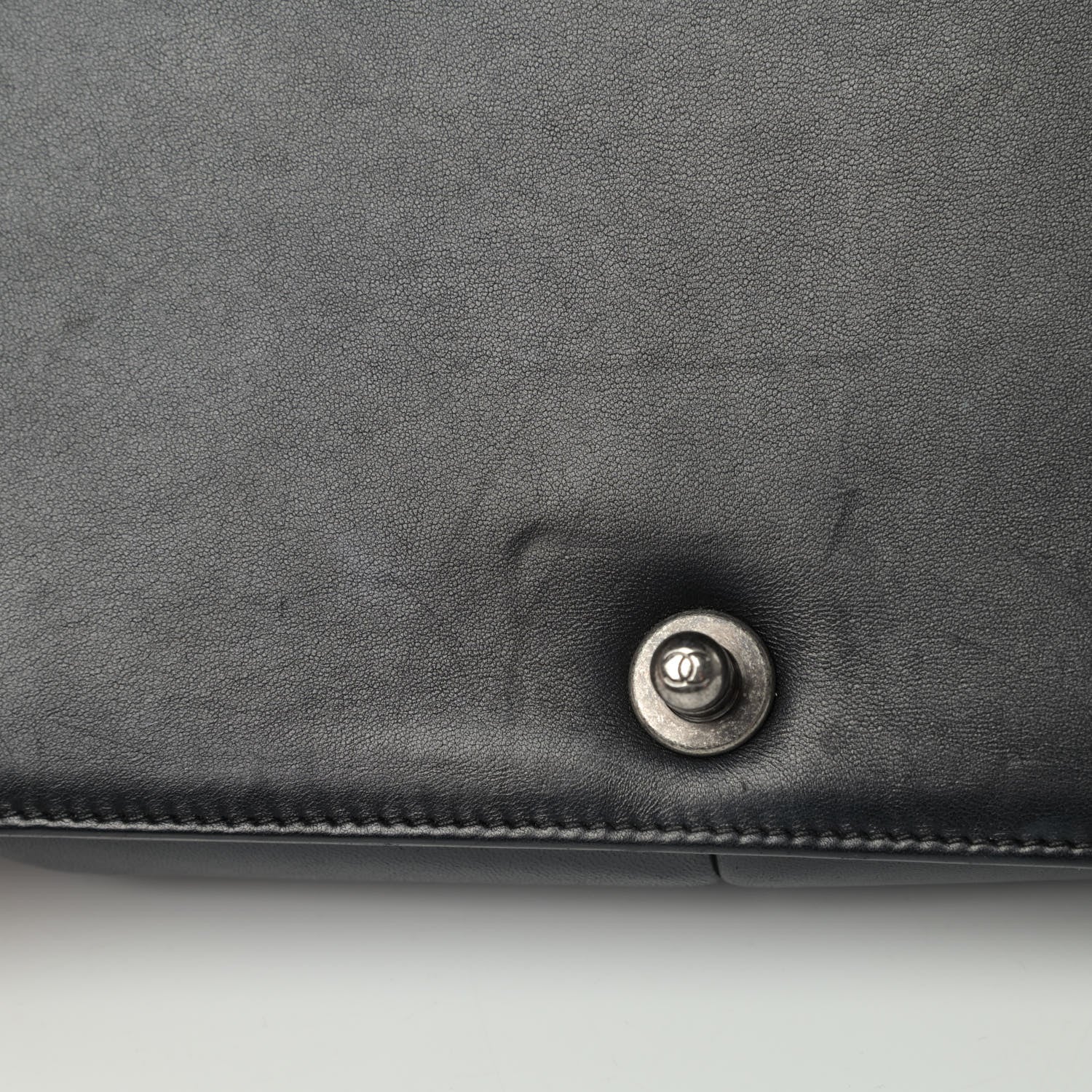 Chanel Lambskin Quilted New Medium Boy Flap Black 6 of 6