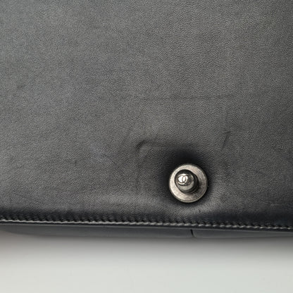 Chanel Lambskin Quilted New Medium Boy Flap Black 6 of 6