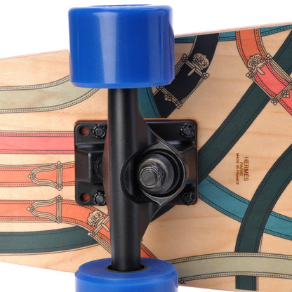 Hermes Beech Wood Modernes Cavalcadour Short Board Skateboard 10 of 15