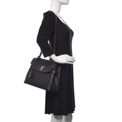 Louis Vuitton Soft Calfskin Lockme Ever Black 2 of 10
