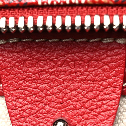 Goyard Goyardine Artois GM Red 6 of 12