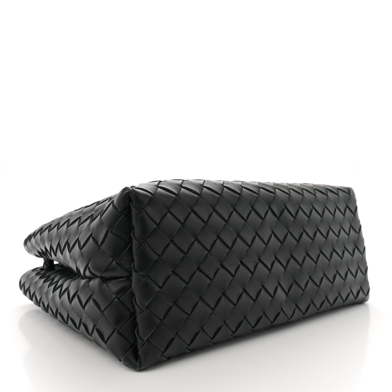 Bottega Veneta Nappa Intrecciato Medium Andiamo Shoulder Bag Black 4 of 9