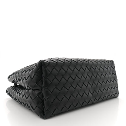 Bottega Veneta Nappa Intrecciato Medium Andiamo Shoulder Bag Black 4 of 9