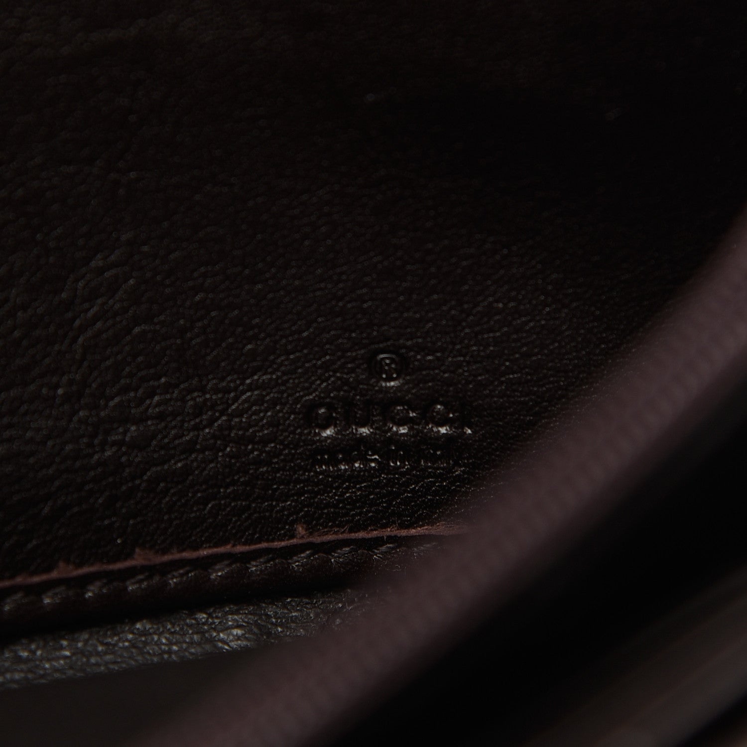 Gucci Guccissima Sukey Continental Wallet Chocolate 6 of 8