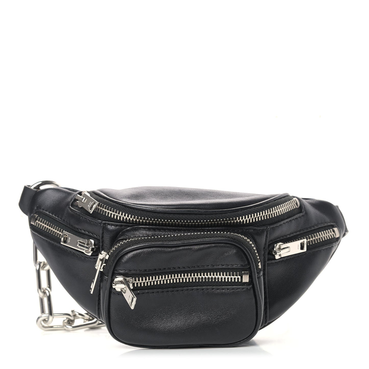 Lambskin Mini Attica Belt Bag Black