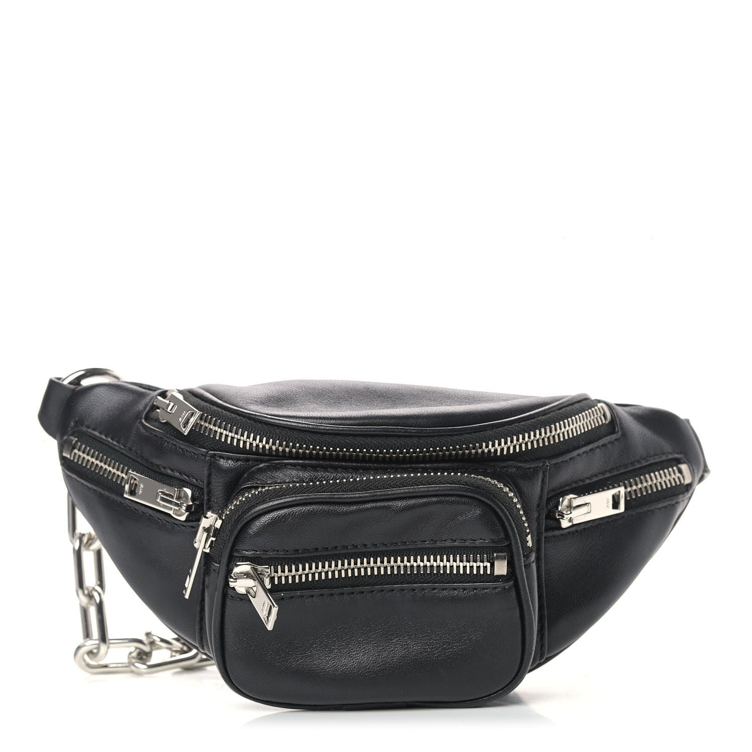 Alexander Wang Lambskin Mini Attica Belt Bag Black 1 of 8