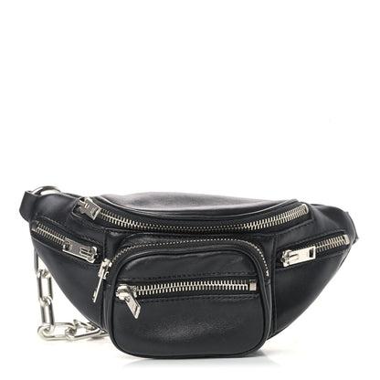 Alexander Wang Lambskin Mini Attica Belt Bag Black 1 of 8
