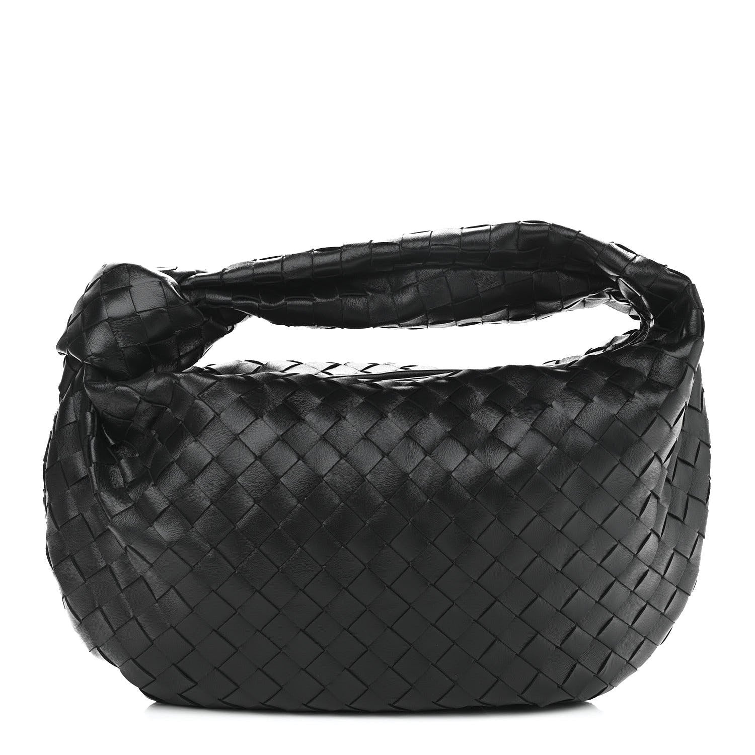 Bottega Veneta Nappa Intrecciato Teen Jodie Hobo Black 1 of 10