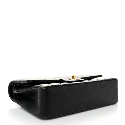 Chanel Lambskin Quilted Medium Double Flap Black 4 of 10