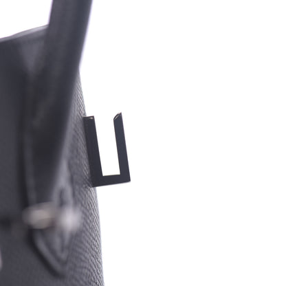 Hermes Epsom Birkin 25 Black 24 of 32