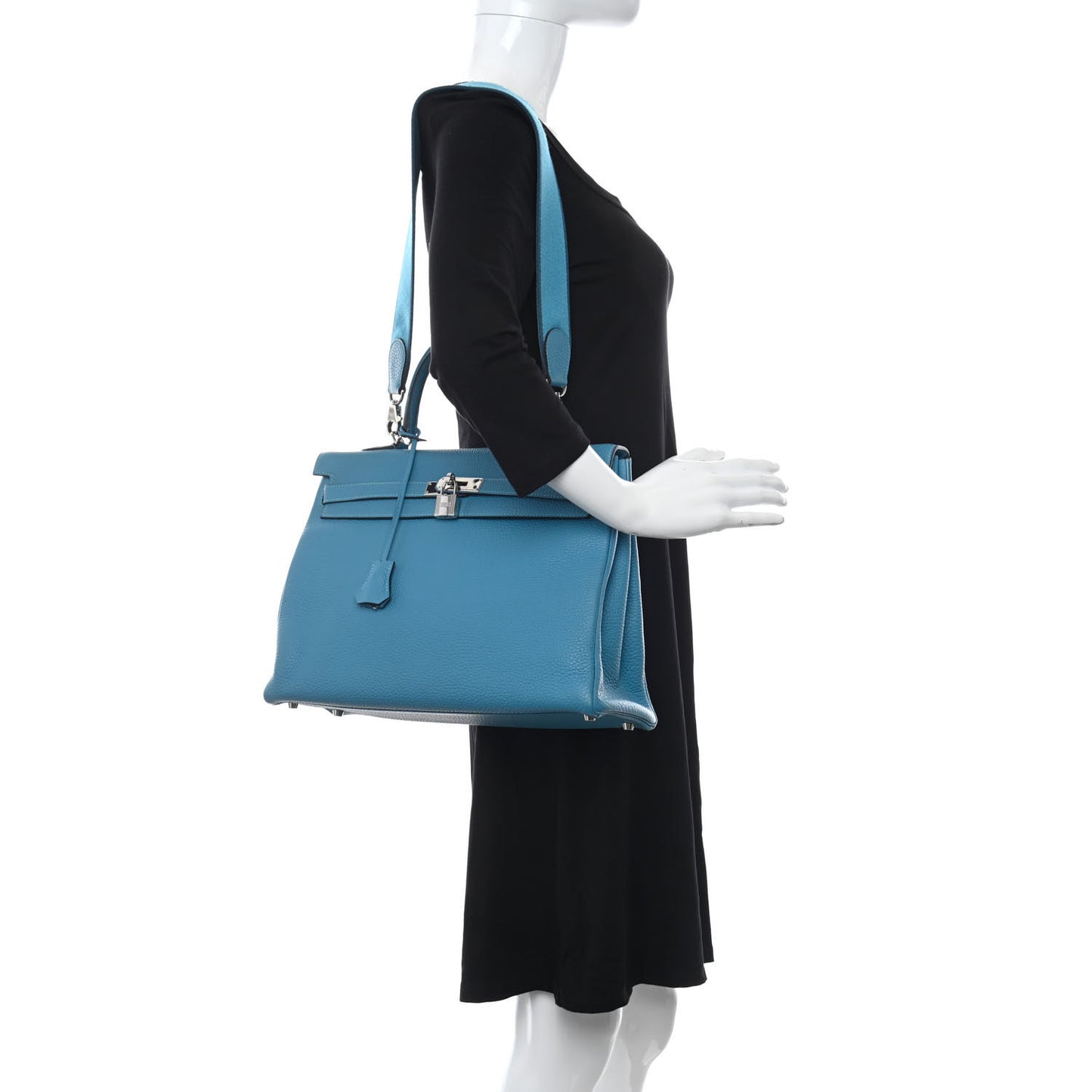 Togo Kelly Retourne 35 Turquoise