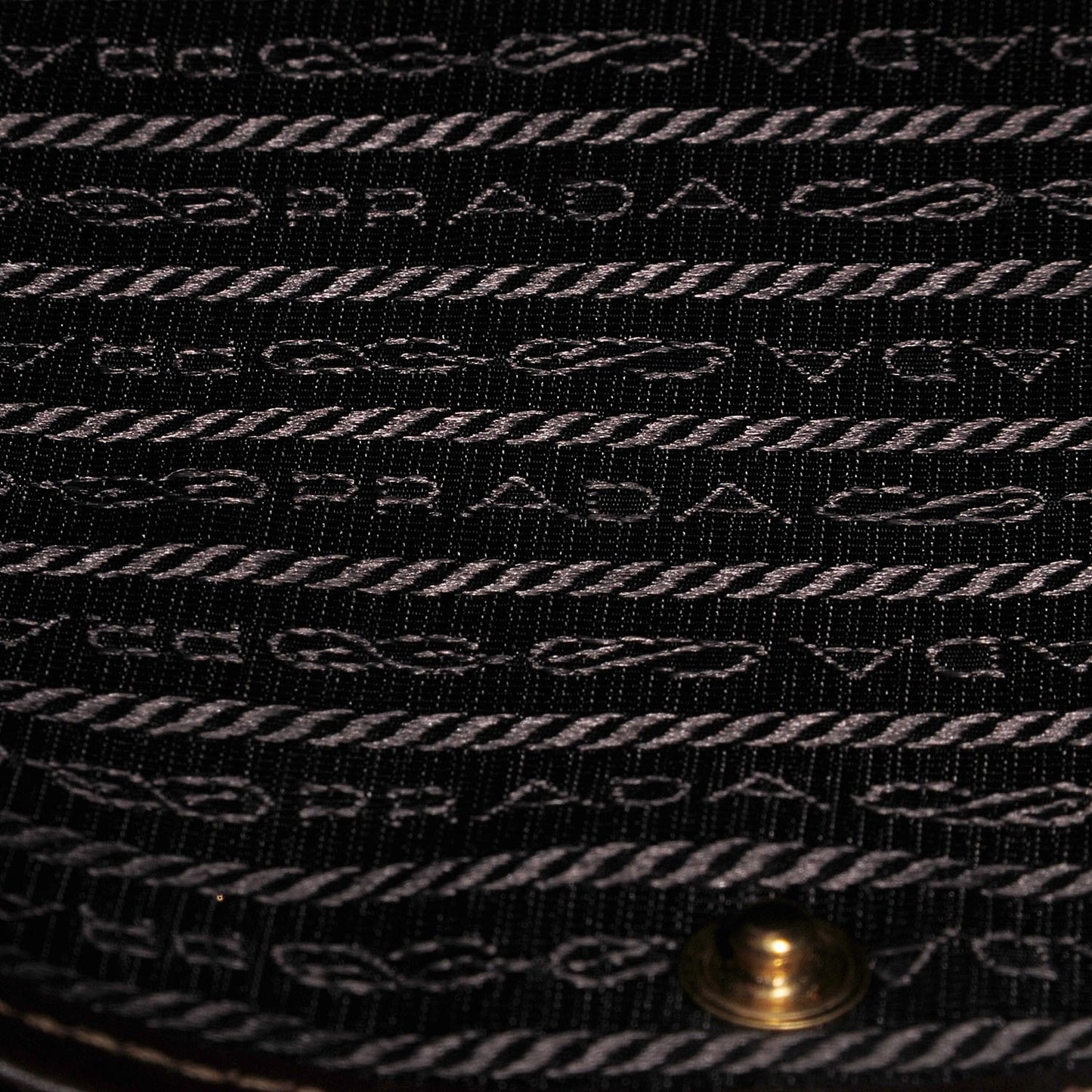 Jacquard Logo Shoulder Bag Bruciato