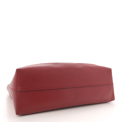 Gucci GG Supreme Monogram Flora Web Large Ophidia Tote Red 5 of 14