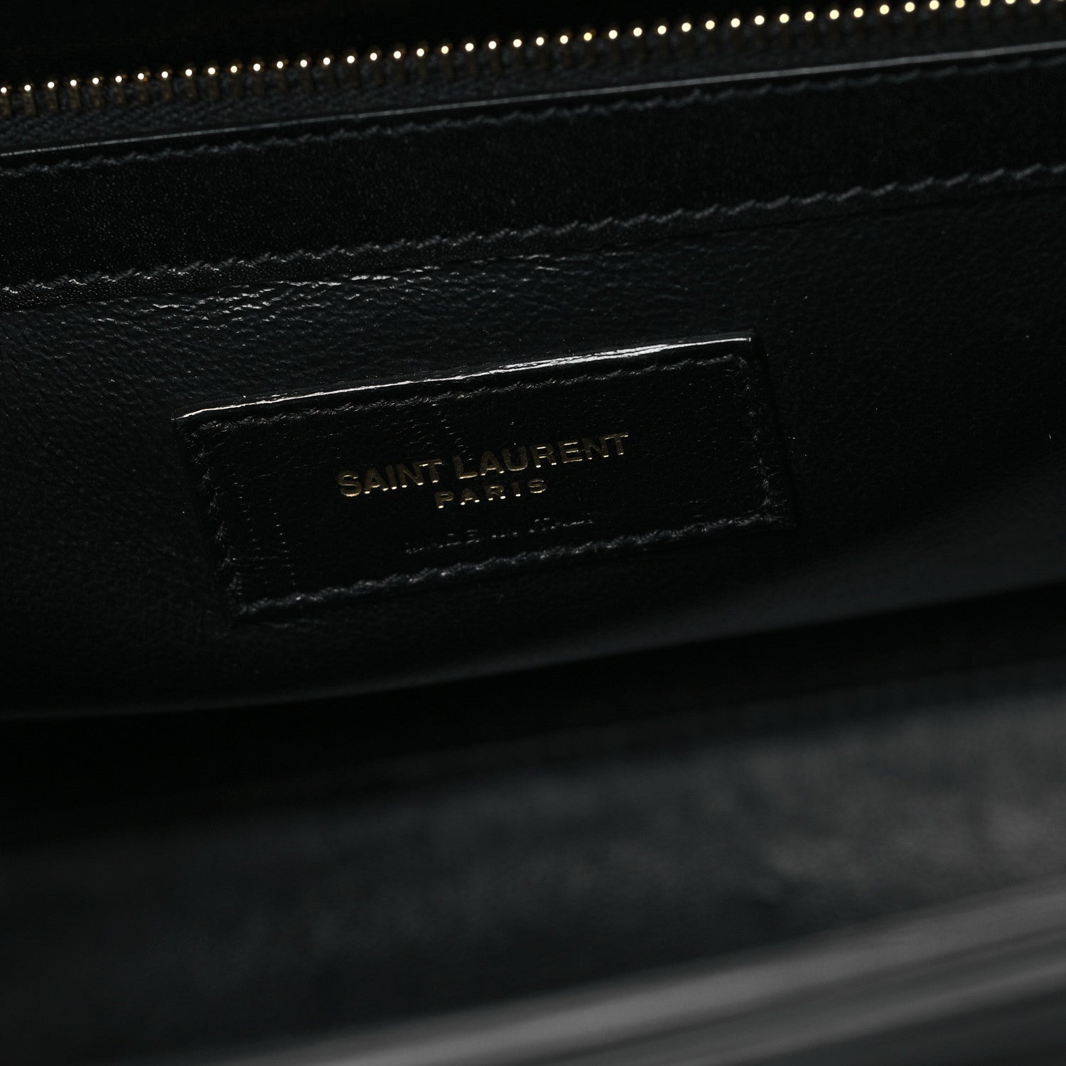 Saint Laurent Calfskin Small Manhattan Shopper Tote Black 6 of 11