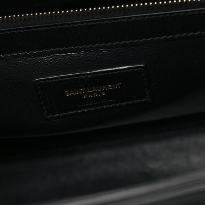 Saint Laurent Calfskin Small Manhattan Shopper Tote Black 6 of 11