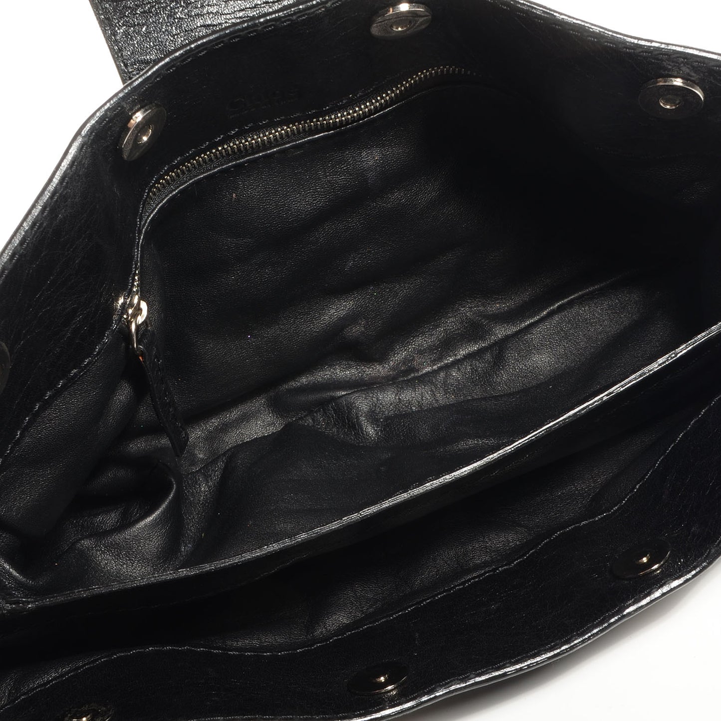 Leather Paddington Shoulder Bag Black
