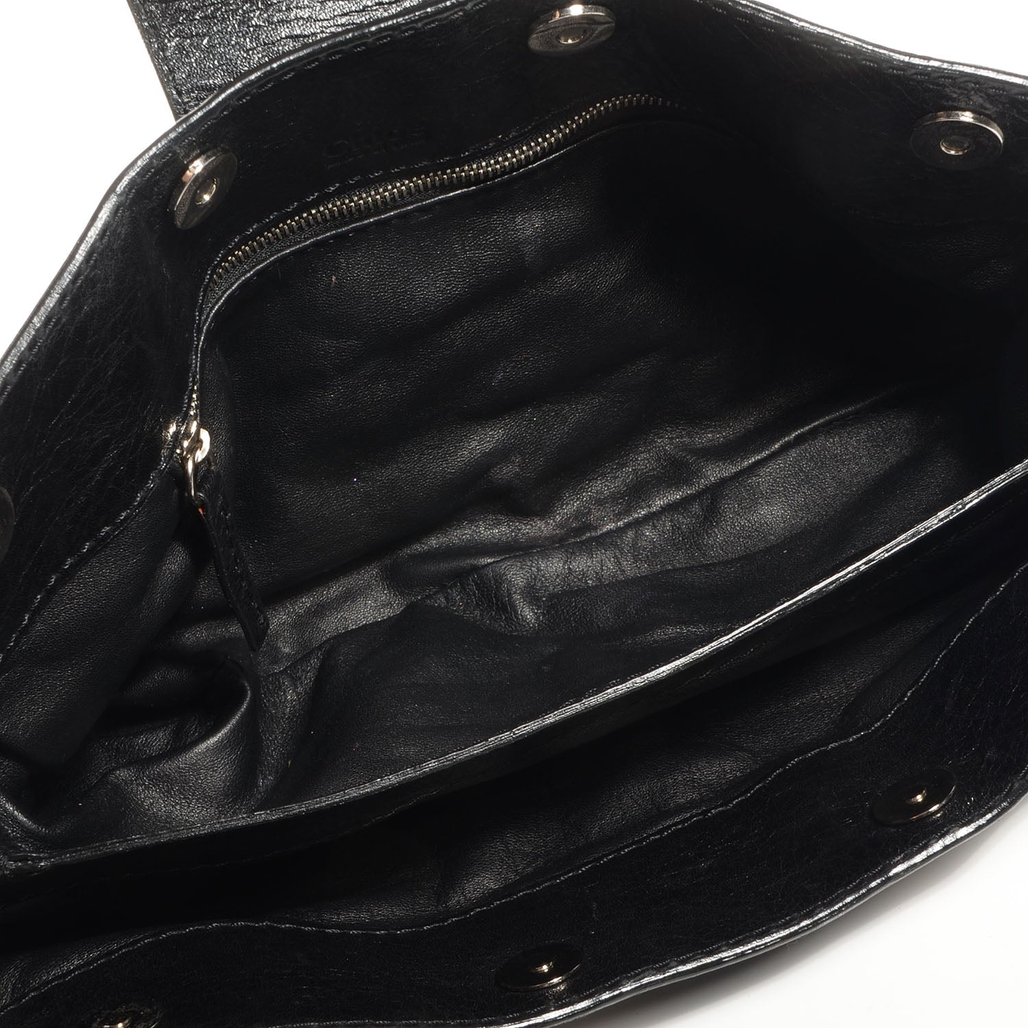 Chloe Leather Paddington Shoulder Bag Black 12 of 12