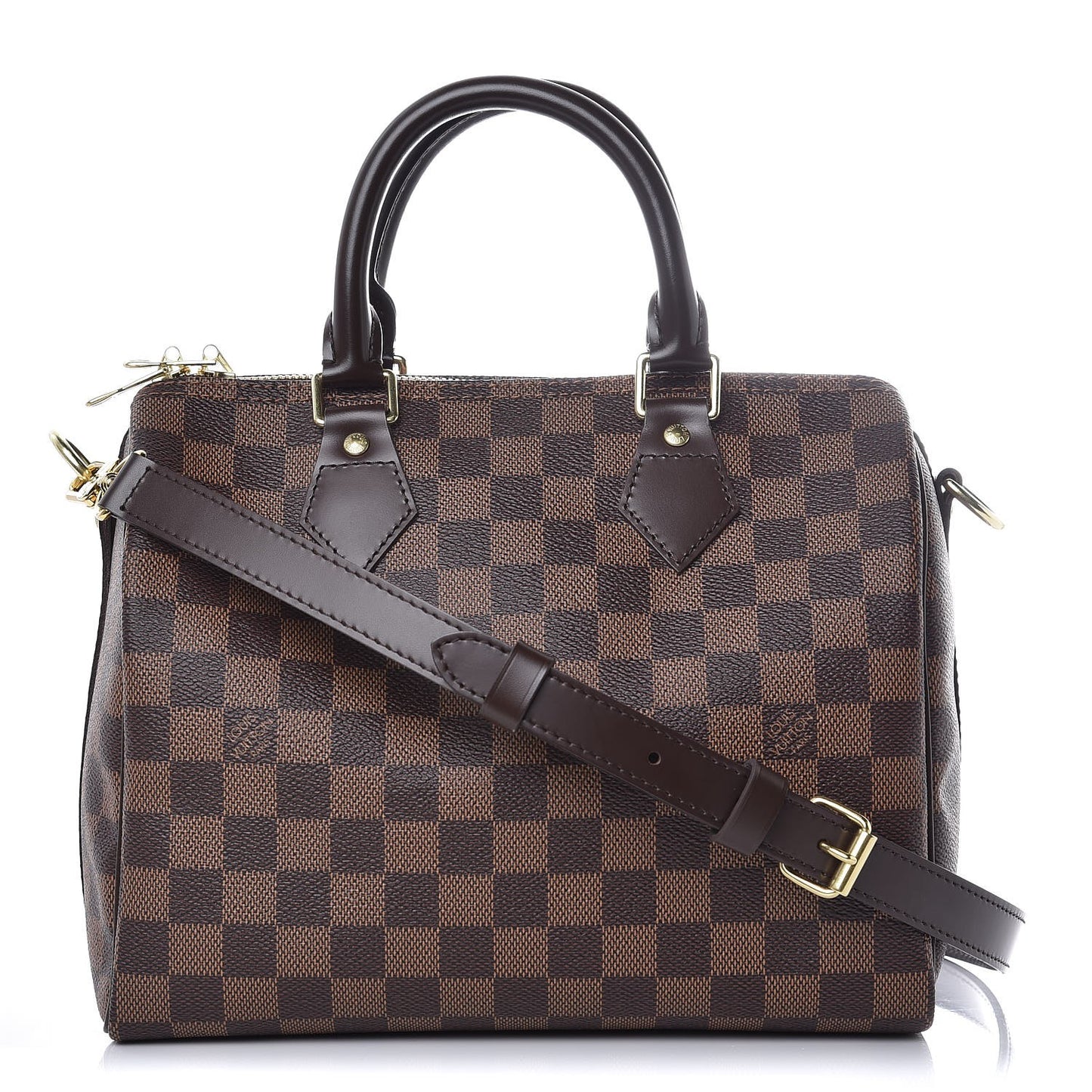 Damier Ebene Speedy Bandouliere 25