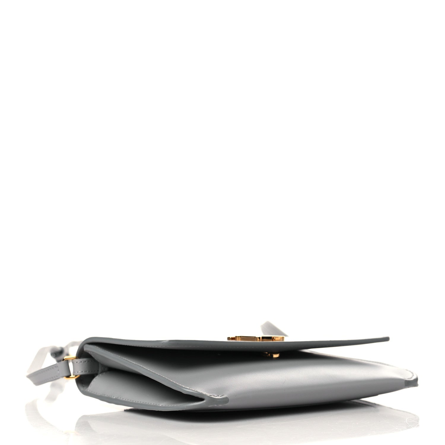Burberry Calfskin Mini TB Bag Grey 4 of 6