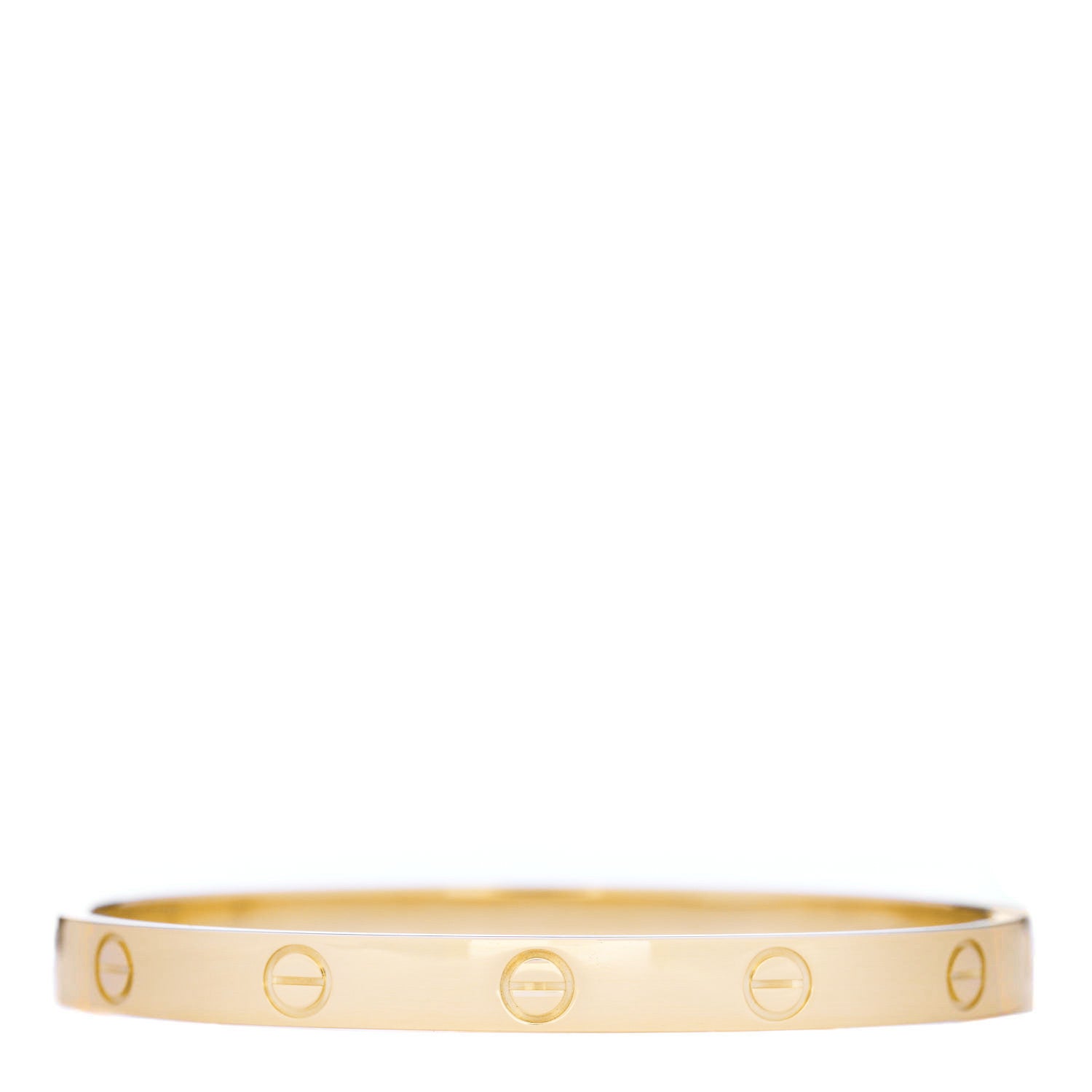 Cartier 18K Yellow Gold LOVE Bracelet 17 1 of 3