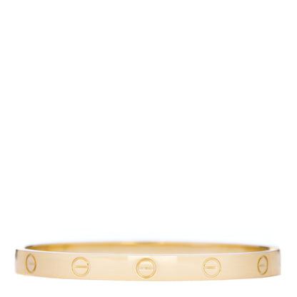 Cartier 18K Yellow Gold LOVE Bracelet 17 1 of 3