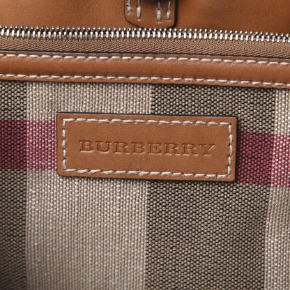 Burberry Canvas Mega Check Medium Maidstone Saddle Brown 6 of 14