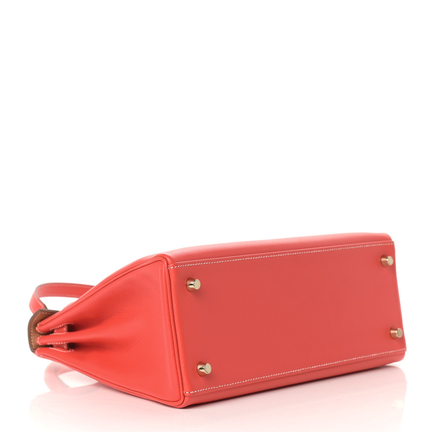 Hermes Epsom Candy Kelly Retourne 28 Rose Jaipur Gold 4 of 41