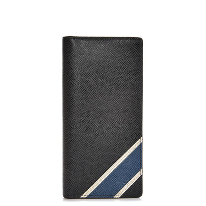 Louis Vuitton Taiga Stripe Brazza Wallet Ardoise 1 of 8