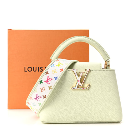 Louis Vuitton LV X TM Taurillon Mini Capucines Green 10 of 10