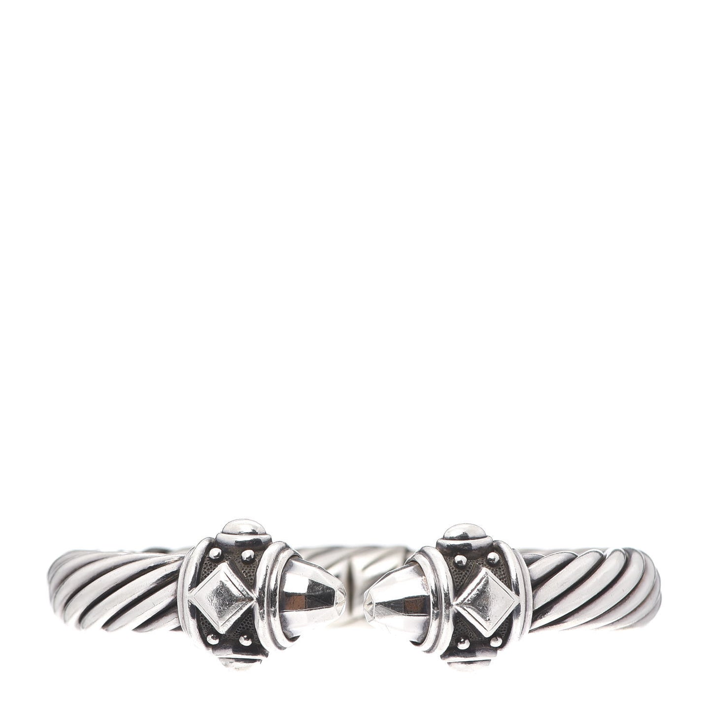 Sterling Silver 10mm Renaissance Cable Bracelet
