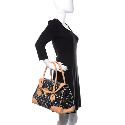 Louis Vuitton Monogram Multicolor Beverly GM Black 2 of 16