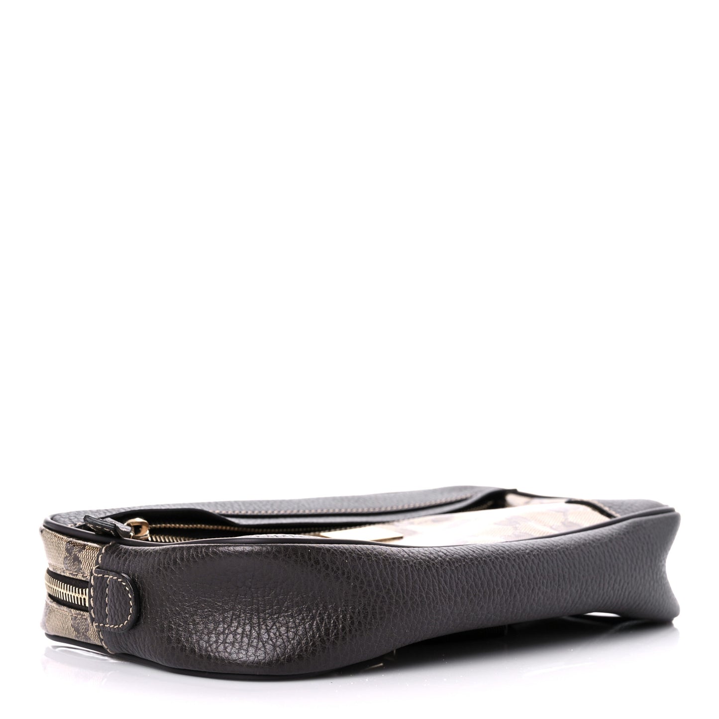 Crystal Monogram Belt Bag Brown