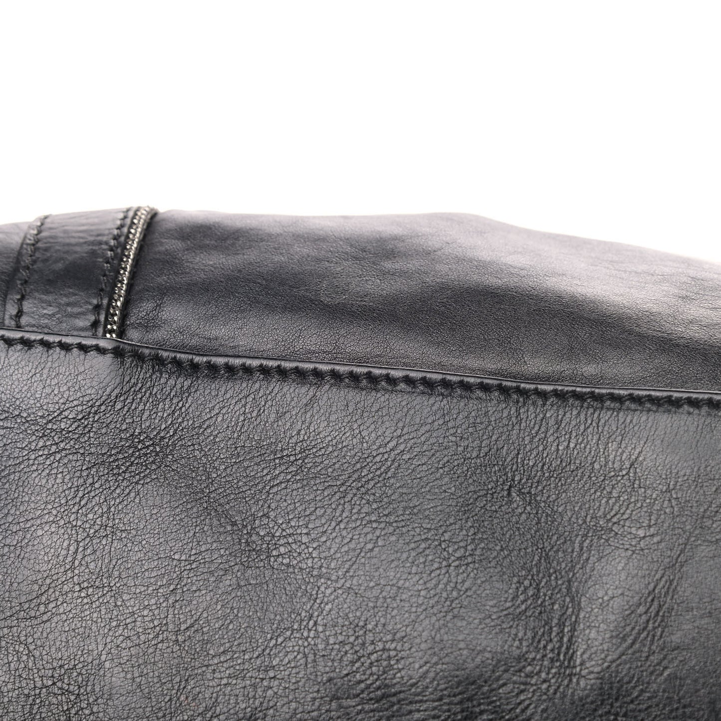 Lambskin East West Soho Shopper Black