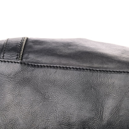 Chanel Lambskin East West Soho Shopper Black 15 of 16