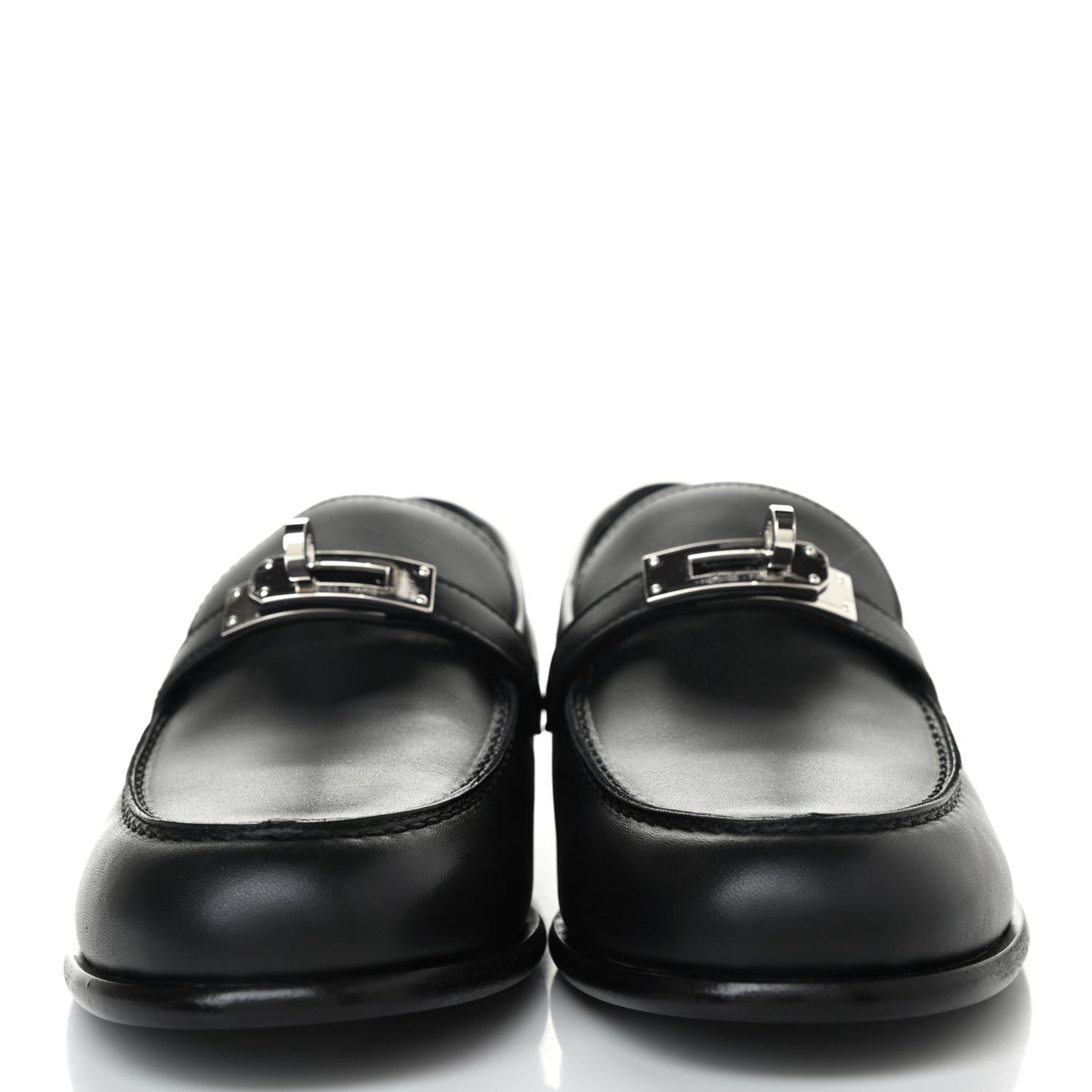 Calfskin Womens Destin Loafer 38 Black
