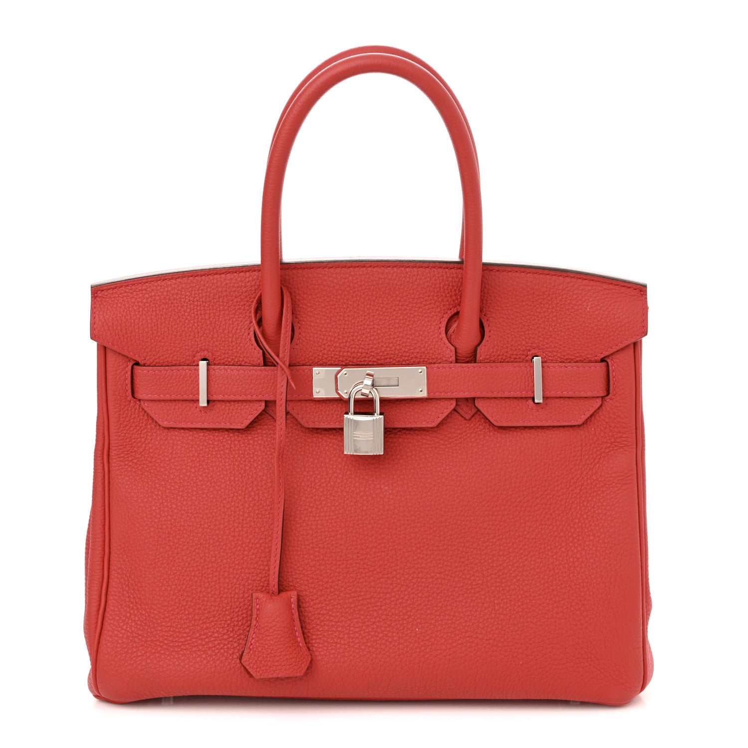 Hermes Togo Birkin 30 Rouge Casaque 1 of 21