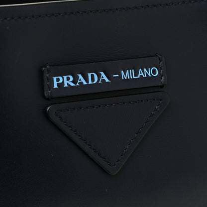 Prada Grace Lux Light Small Concept Shopper Tote Baltico Black 12 of 12