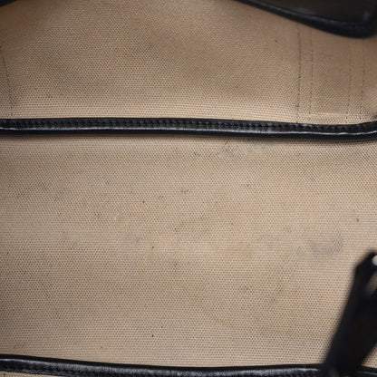 MCM Visetos Shopping Tote Cognac Black 7 of 17