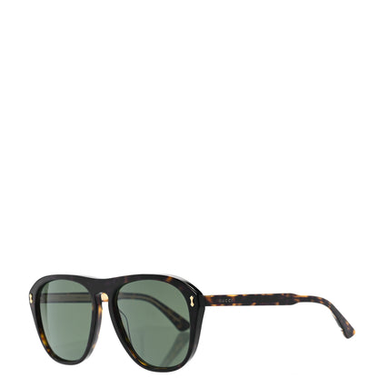 Gucci Acetate Aviator Sunglasses GG0128S Tortoise 1 of 8