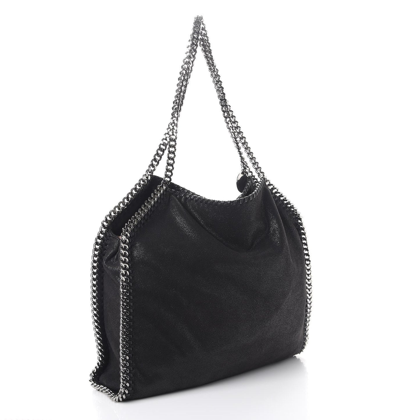 Shaggy Deer Small Falabella Tote Black