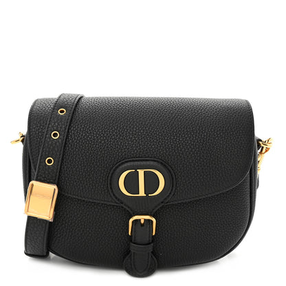 Christian Dior Grained Calfskin Medium Bobby Flap Black 1 of 10