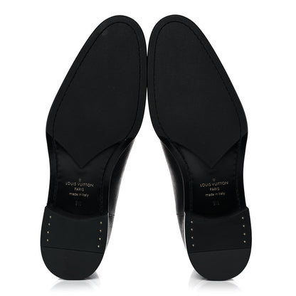 Louis Vuitton Taiga Mens LV Vendome Chelsea Boots 9.5 Black 5 of 9