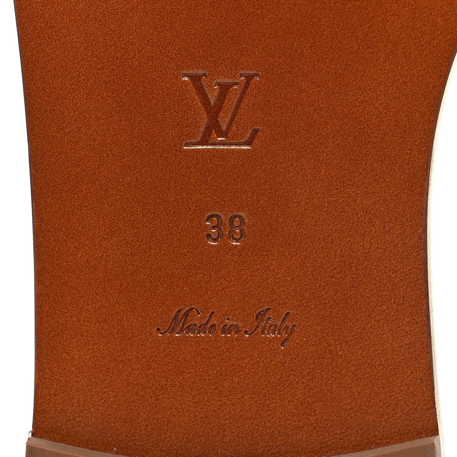 Louis Vuitton Denim Monogram Lock It Flat Mules 38 Pink 7 of 8