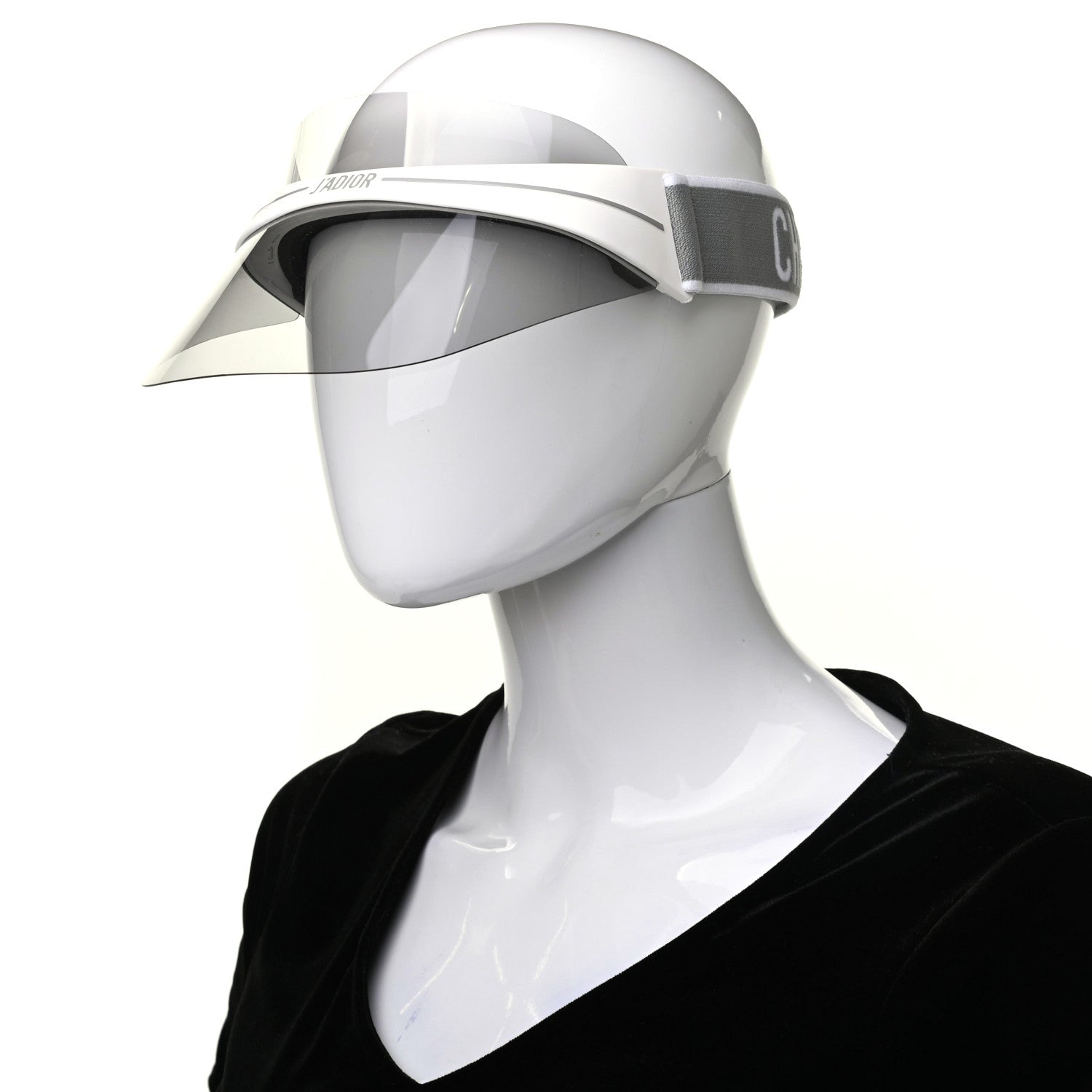 Christian Dior Mirrored DiorClub1 Sun Visor Grey 2 of 7