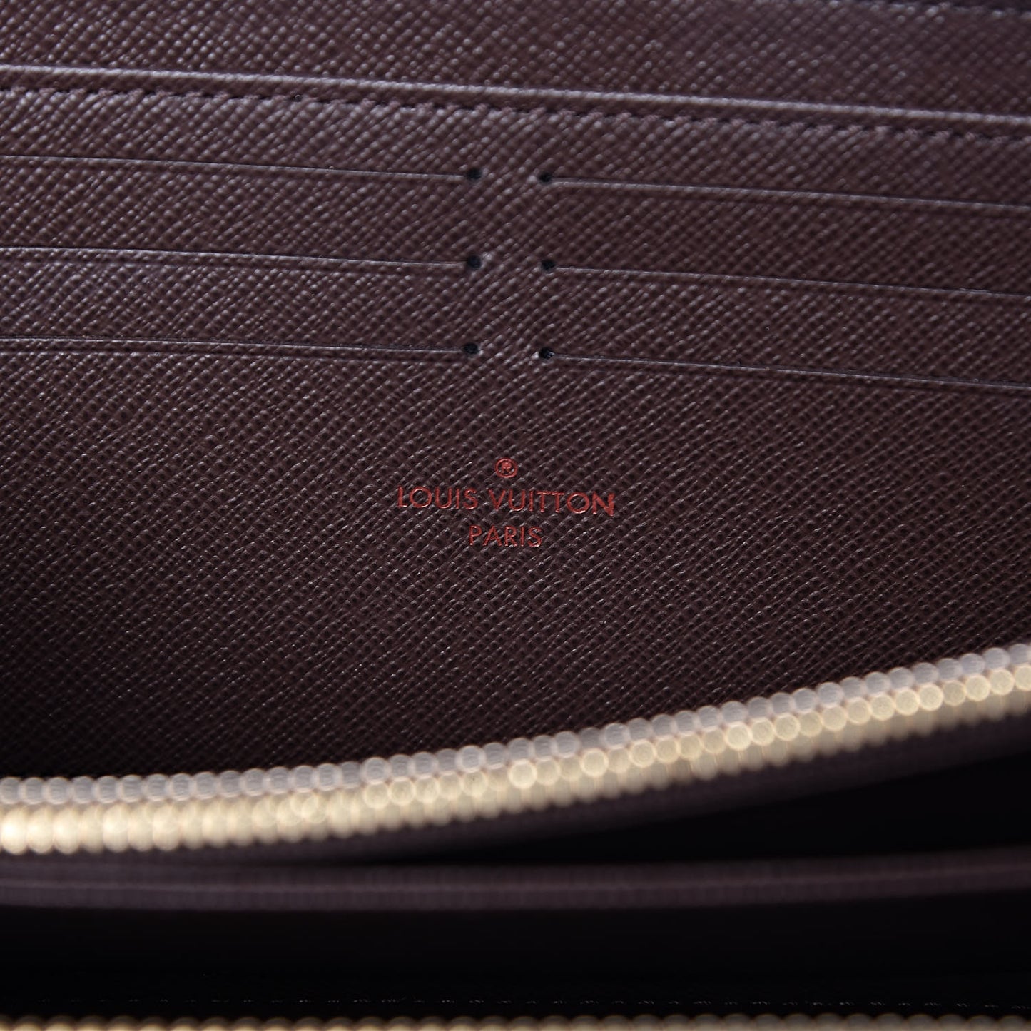 Damier Ebene Zippy Wallet