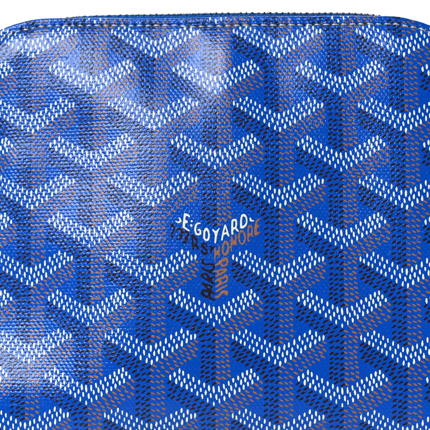 Goyardine Vendome Toiletry Pouch Sky Blue
