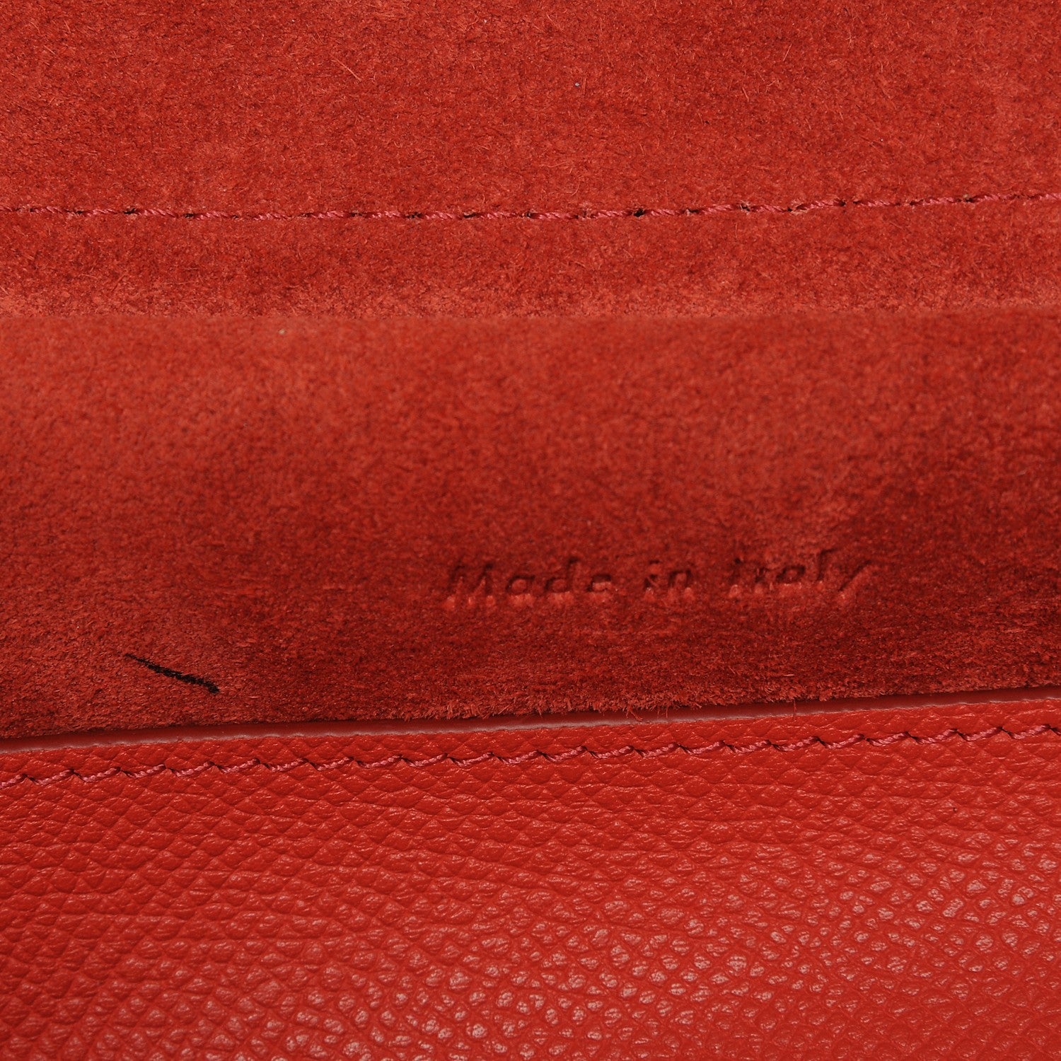 Celine Baby Grained Calfskin Micro Belt Bag Poppy 6 of 7